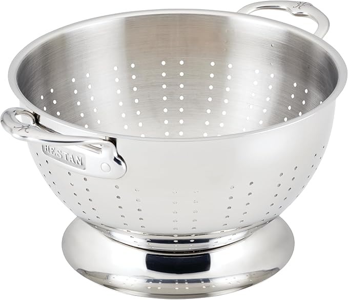 Hestan Provisions Stainless Steel Colander, 5-Quart