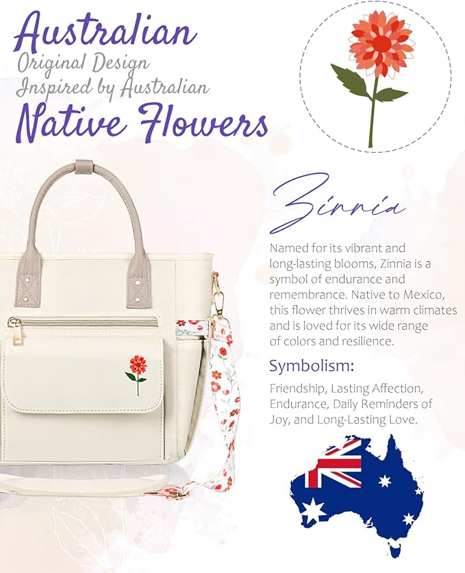 Deluxe Large Insulated Lunch Bag Box Women - Leakproof Waterproof Cooler with Multi Pockets Removable Strap for Work Picnic - Teacher Mothers Day Christmas Birthday Gifts