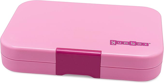 Yumbox Tapas Leakproof Bento Lunch Box, 5 Compartment Removable Tray, Bento Lunch Containers for Adults and Kids, Large Size, Easy Clean, Lunch Box Kids (Capri Pink with Bon Appetite Tray)