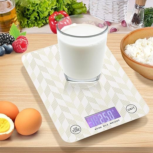 Food Scale Kitchen Scale Food Scales Digital Weight Grams and Ounces Small Electronic Food Scale for Baking Cooking Lines