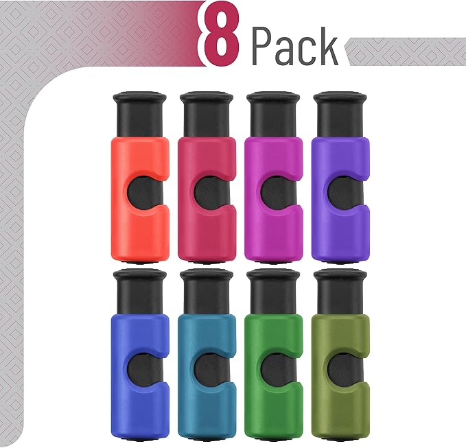 Mr. Pen- Squeeze and Lock Bread Bag Clips, 8 Pack, Squeeze and Lock Bread Clips, Bag Clips for Food Storage, Clips for Food Packages, Snack Clips, Food Clips for Bags, Plastic Bag Clip