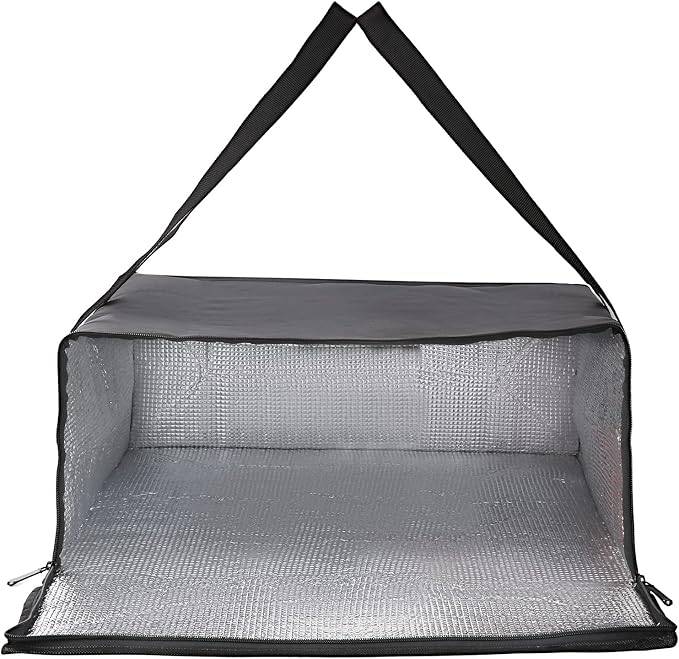 musbus Pizza Bag for Delivery Bag Pizza Carrier Insulated Bags Large for Deliveries, 20x20 inch inches 20 in Food Bag for Personal and Professional Us