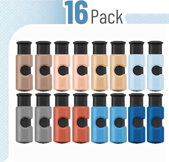 Mr. Pen- Squeeze and Lock Bread Bag Clips, 16 Pack, Squeeze and Lock Bread Clips, Bag Clips for Food Storage, Clips for Food Packages, Snack Clips, Food Clips for Bags, Plastic Bag Clip