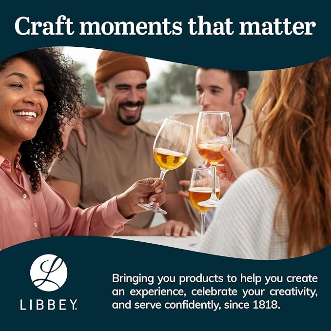 Libbey Small Glass Bowls with Lids, 6.25 ounce, Set of 8, Clear, 3.45-inch Diameter