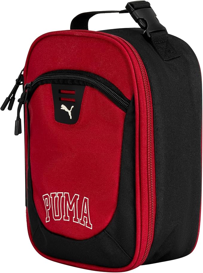 PUMA Unisex Kid's Rally Lunch Box, Dark Crimson, Small
