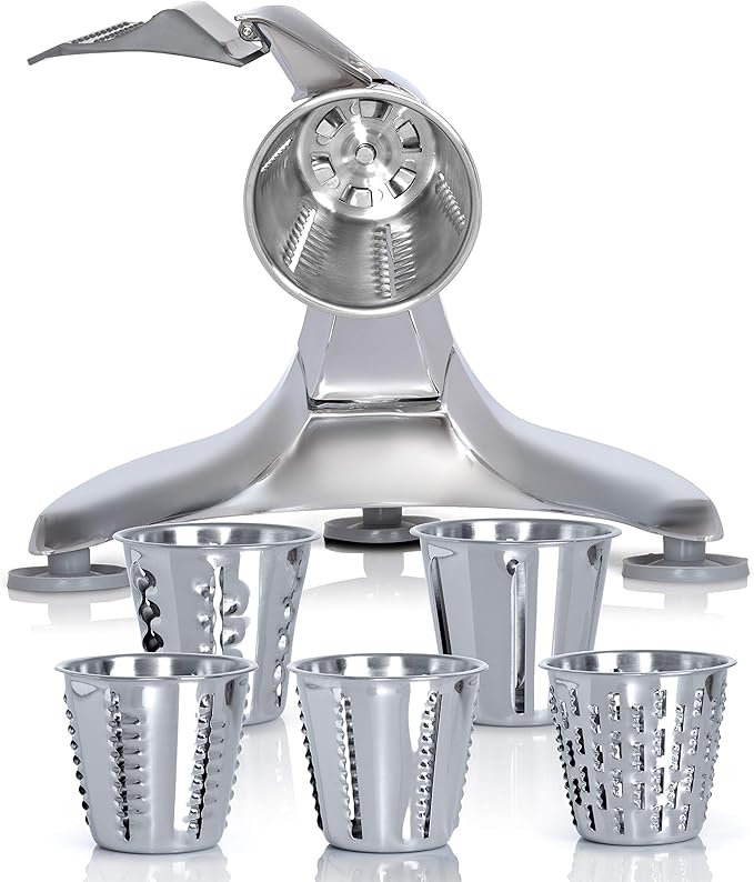 Heavy Duty Vegetable Chopper, Dynamic Food Processor with Stainless-Steel Shredders