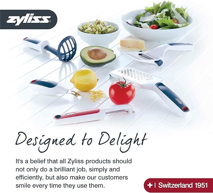 Zyliss E900059 Universal Drum Grater, Stainless Steel, Grating Apples, Cereals, Granola, for Use with Zyliss Rotary Cheese Grater, 5 Year Guarantee