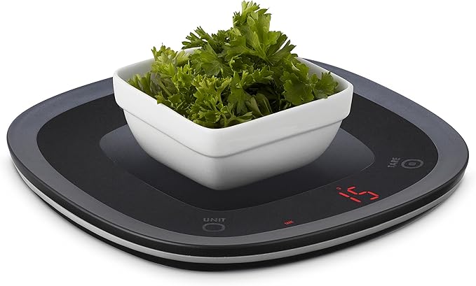 Ozeri Touch Waterproof Digital Kitchen Scale, Washable and Submersible