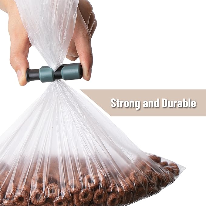 Mr. Pen- Squeeze and Lock Bread Bag Clips, 8 Pack, Squeeze and Lock Bread Clips, Bag Clips for Food Storage, Clips for Food Packages, Snack Clips, Food Clips for Bags, Plastic Bag Clip
