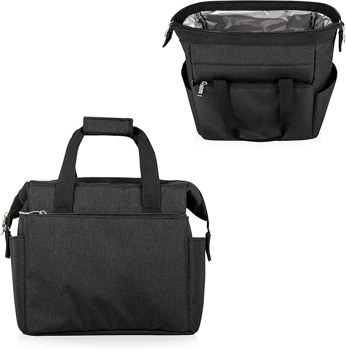PICNIC TIME - On The Go Lunch Bag - Soft Cooler Lunch Box - Insulated Lunch Bag, (Package may vary)