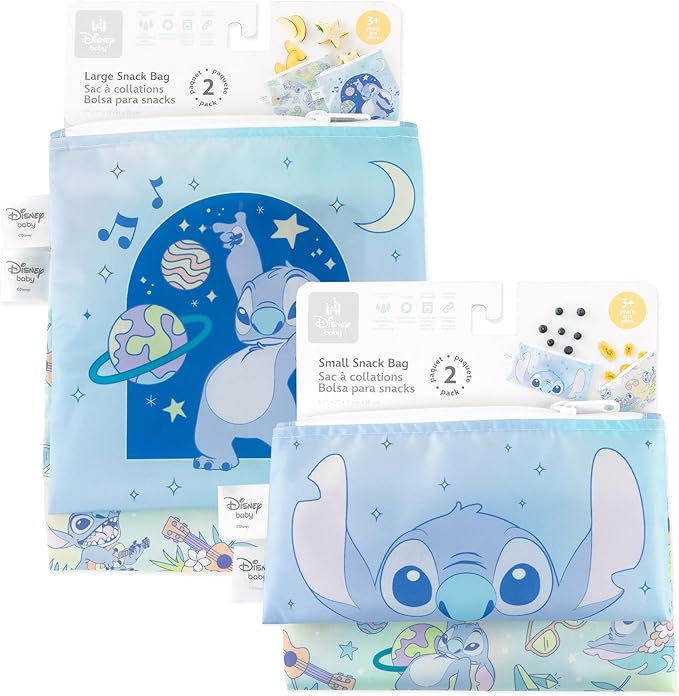 Disney Aloha Stitch Snack & Sandwich Bags