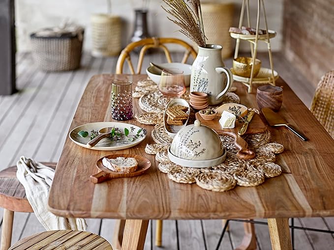 Bloomingville Round Hammered Metal Bowls, Set of 2 Sizes, Gold Finish