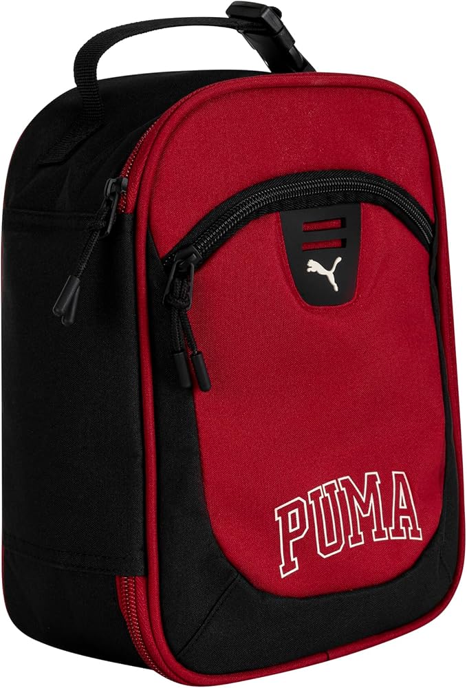 PUMA Unisex Kid's Rally Lunch Box, Dark Crimson, Small