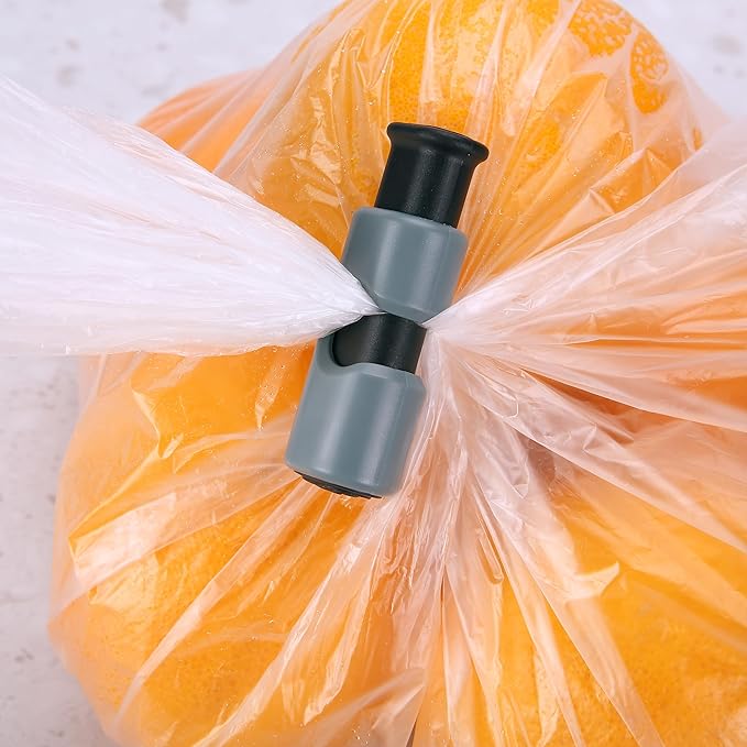 Mr. Pen- Squeeze and Lock Bread Bag Clips, 8 Pack, Squeeze and Lock Bread Clips, Bag Clips for Food Storage, Clips for Food Packages, Snack Clips, Food Clips for Bags, Plastic Bag Clip