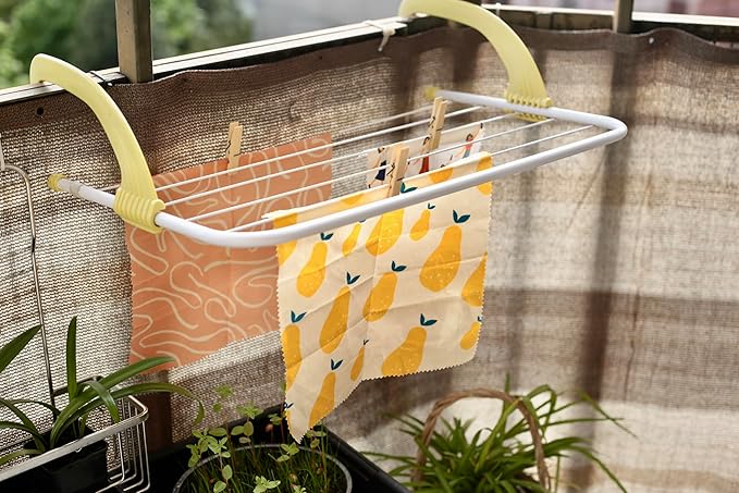 Parforna Beeswax Food Wraps - Reusable & Sustainable Wraps in 3 Sizes, Plastic Film Alternative, Food Storage Wraps, Bread Sandwich Wrapper, Eco-Friendly, Organic, Zero-Waste, Fresh Food For Longer