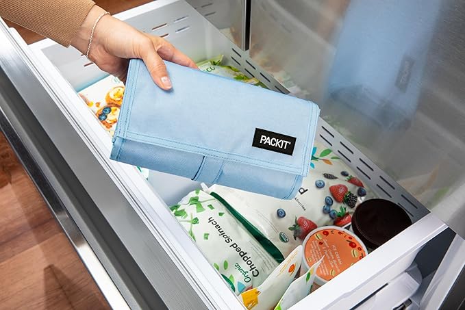 Packit Freezable Lunch Bag, Sky Blue