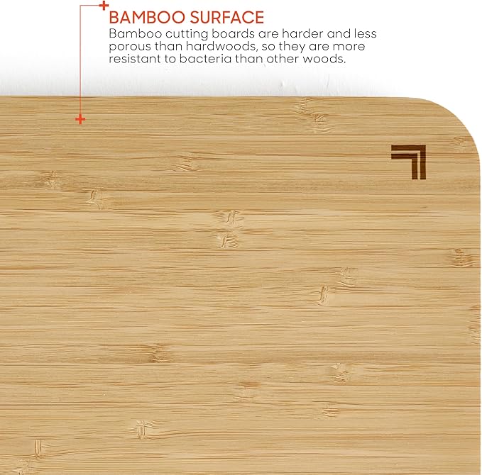 Sharper Image® Bamboo Wood Cutting Board & Food Scale – 33 lb Capacity, LCD Displays Grams & Oz| Kitchen Gadget Essential| Nutrition, Portion Control, Meal Prep, Baking, Dieting, Keto, Weight Loss