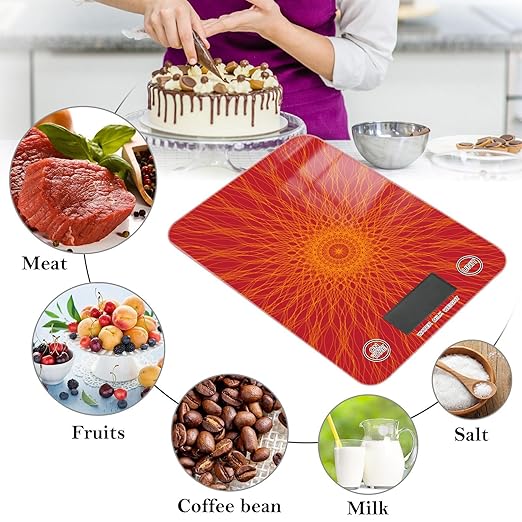 Food Scale Kitchen Scale Food Scales Digital Weight Grams and Ounces Small Electronic Food Scale for Baking Cooking Sun Ray