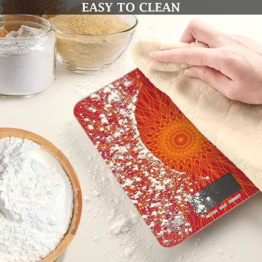 Food Scale Kitchen Scale Food Scales Digital Weight Grams and Ounces Small Electronic Food Scale for Baking Cooking Sun Ray
