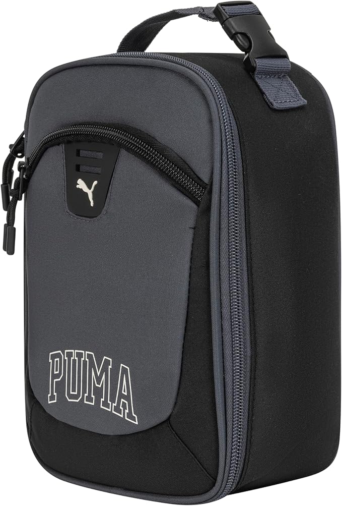 PUMA Unisex Kid's Rally Lunch Box, Galactic Grey, Small
