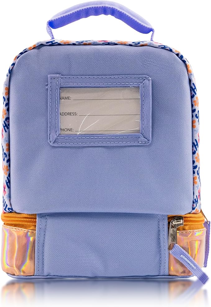 Disney Stitch Lunch Box for Kids | Insulated Lunch Bag Lunch Box for Girls, Boys, Unisex | Lilo and Stitch Multicolor Reusable Lunchbox