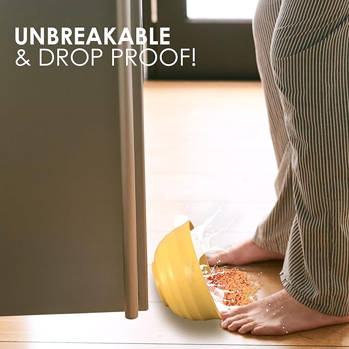 6 Wheat Straw Bowls 60 OZ - Microwave Safe Bowls - Big Bowls For Kitchen - Extra Large Cereal Bowls - Large Soup Bowls Set Of 6 - Replace Large Plastic Bowl - Deep Bowls For Soup Salad Rice