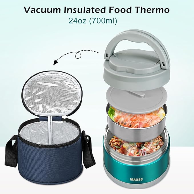 MAXSO Soup Thermo for Hot Food (Bronze)