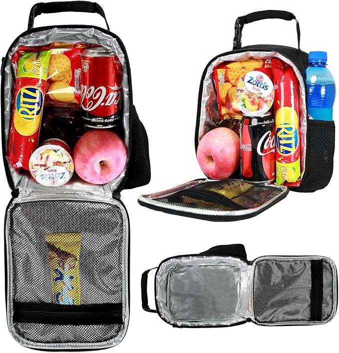 7-Mi Holder Insulated Cooler Reusable Ice Packs for Lunch Boxes Lunch Tote Food Storage Bag (Chips)