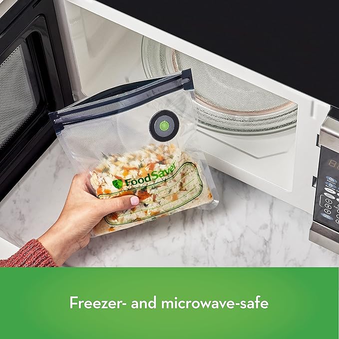 FoodSaver Vacuum Containers and Reusable Quart Bags (10 Count)