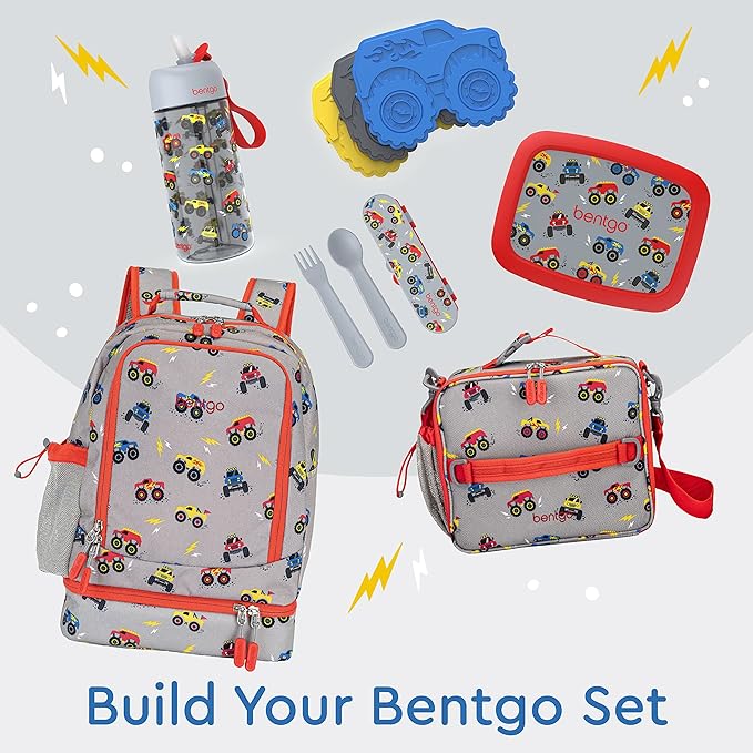 Bentgo Kids Prints 2-in-1 Backpack & Insulated Lunch Bag