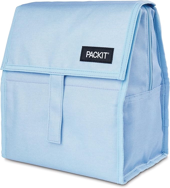 Packit Freezable Lunch Bag, Sky Blue