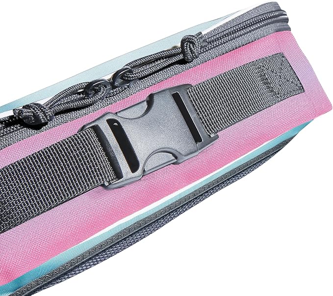 adidas Foundation Insulated Lunch Bag for Men and Women, Gradient Rose Tone Pink/White/Onix Grey, One Size