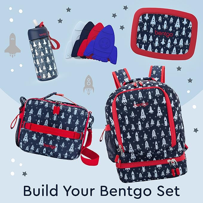 Bentgo Kids Prints 2-in-1 Backpack & Insulated Lunch Bag