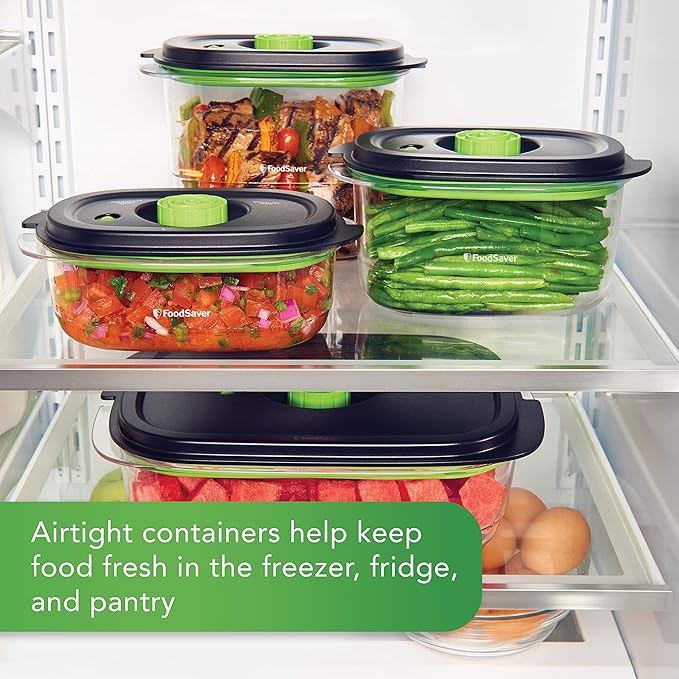 FoodSaver Vacuum Containers and Reusable Quart Bags (10 Count)