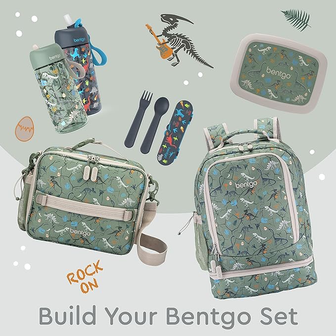 Bentgo Kids Prints 2-in-1 Backpack & Insulated Lunch Bag