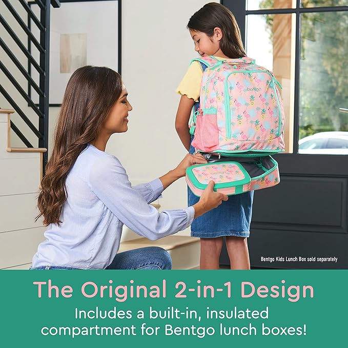 Bentgo Kids Prints 2-in-1 Backpack & Insulated Lunch Bag
