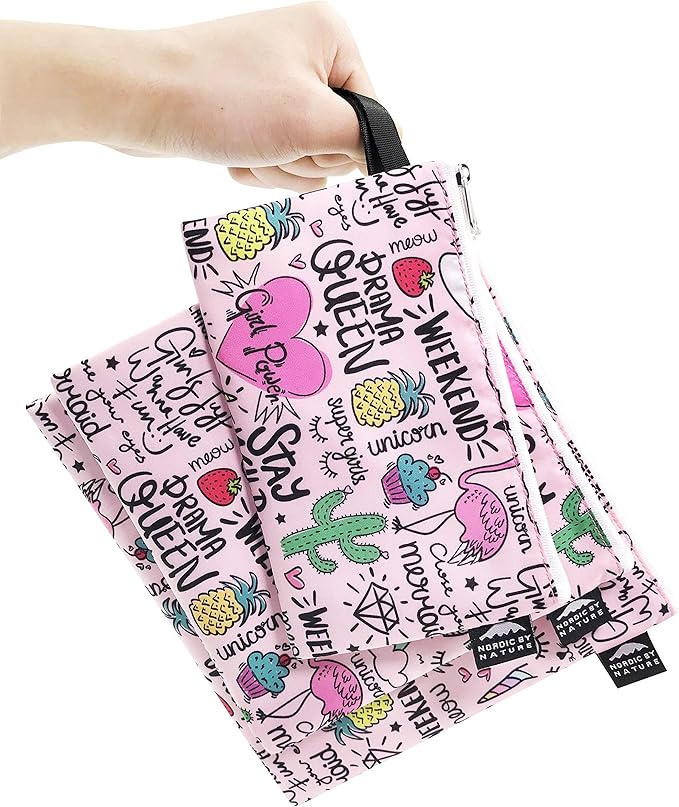 Dual Layer Reusable Sandwich Bags (Unicorns & Rainbows)