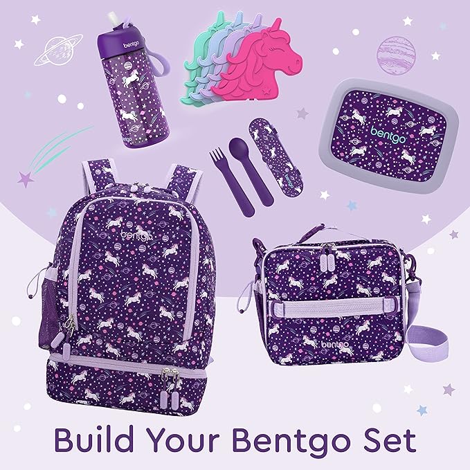 Bentgo Kids Prints 2-in-1 Backpack & Insulated Lunch Bag
