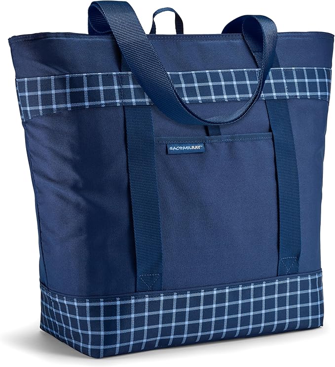 Rachael Ray Jumbo Chillout Thermal Tote, Insulated Soft Sided Cooler Bag