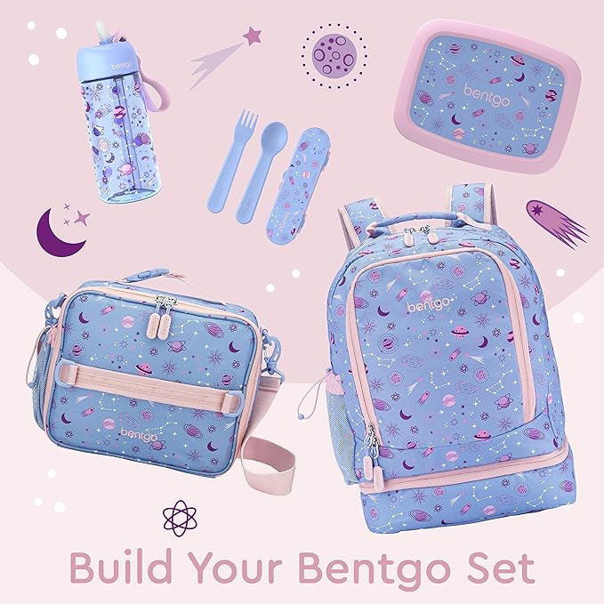 Bentgo Kids Prints 2-in-1 Backpack & Insulated Lunch Bag