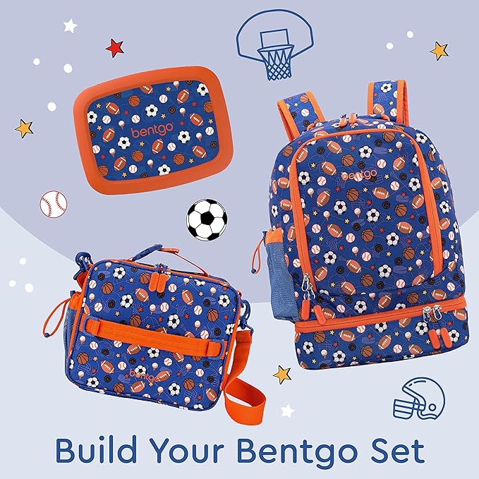 Bentgo Kids Prints 2-in-1 Backpack & Insulated Lunch Bag