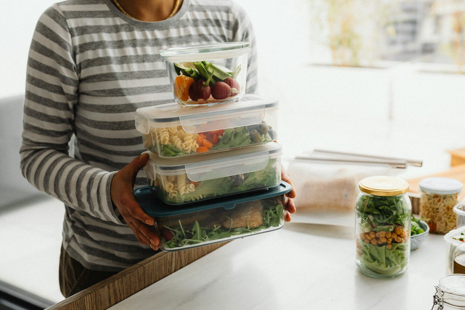 Durable Glass Meal Prep Containers
