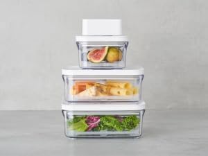 Colander Tray 9pc Set Storage containers, 3pc Shape, Plastic, BPA Free