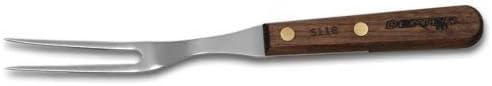 HIC Kitchen Dexter-Russell All-Purpose Fork, Stainless Steel with Walnut Handle, Made in the USA, 10-1/2