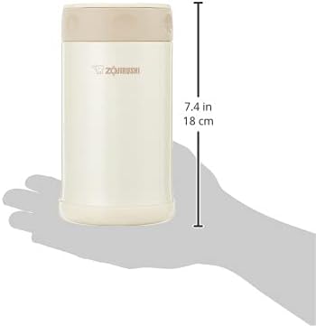 Zojirushi Stainless Steel Food Jar, 25-Ounce, Cream