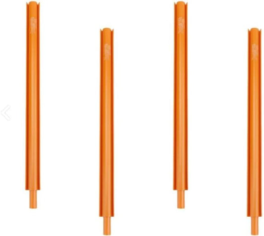 BSeal Bag Sealer - Keep Food Crisp & Fresh Longer | For Pantry and Freezer Storage | Deep Pumpkin | Pack of 4