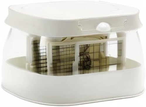 Norpro 846 Multi Chopper with 3 Interchangeable Blades, One Size, White