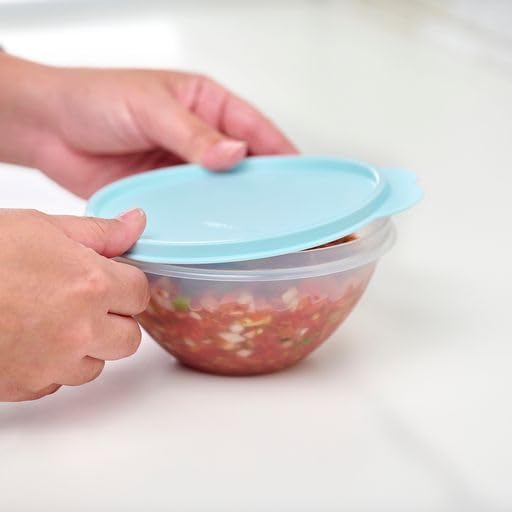 Tupperware Heritage Wonderlier 10 Piece Food Storage Bowl Set in Vintage Colors, Dishwasher Safe and BPA Free (5 Containers, 5 Lids)