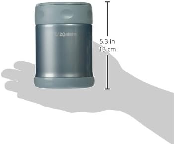 Zojirushi Stainless Steel Food Jar, Small Aqua Blue