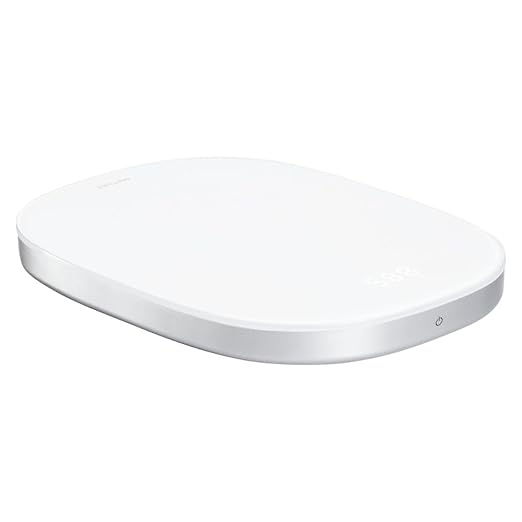 ZWILLING ENFINIGY Digital Kitchen Scales with LCD Display, USB Charging, Up to 10kg, Silver